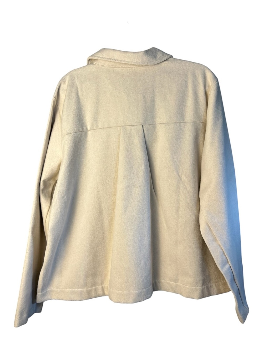 Banana Republic Cream Button-Front Pea Coat Size XXL NWT - Picture 8 of 10